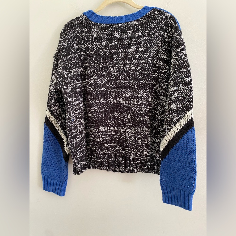 Anthropologie Miska Fringed Sweater new with tag - Picture 3 of 9